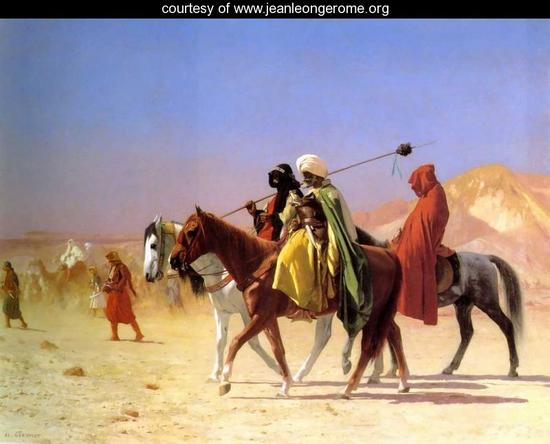 arabs crossing the desert large sSlij 19672
