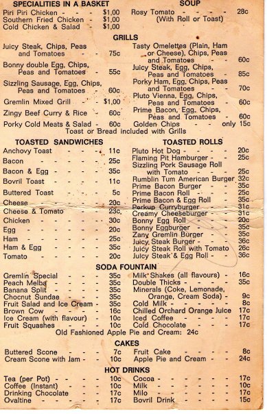 gremlin menu 1977 XC3oc 16744