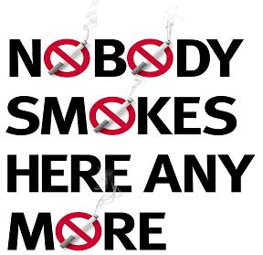 nobody smokes here tF8rm 18163