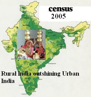 rural india outshining urban india