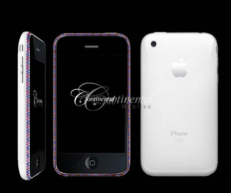 sapphire ruby apple 3g iphone 16gb white luxury mo