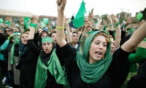 Supporters of Mir-Hossein Mousavi