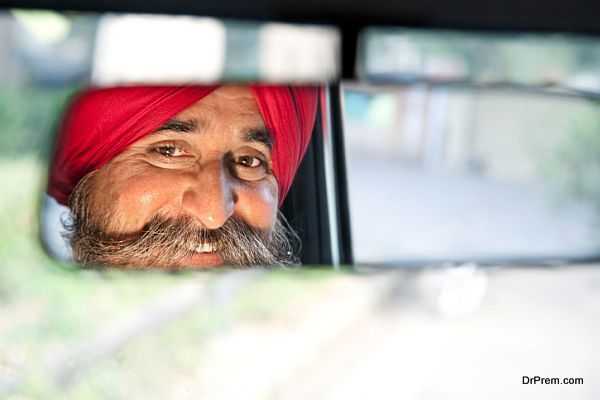 indian taxi driver