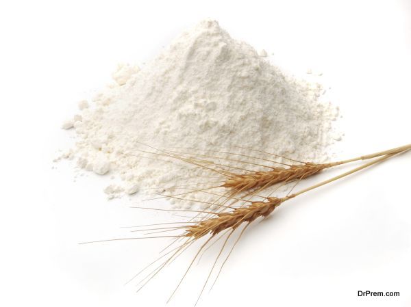 White flour