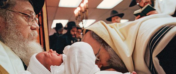 Covenant of circumcision, also known as a bris, is a religious ceremony within Judaism to welcome infant Jewish boys into a covenant between God and the Children of Israel through ritual circumcision performed by a mohel ("circumciser"), on the eighth day being done in a Chabad Lubavitch in Crown Heights, Brooklyn, New York.