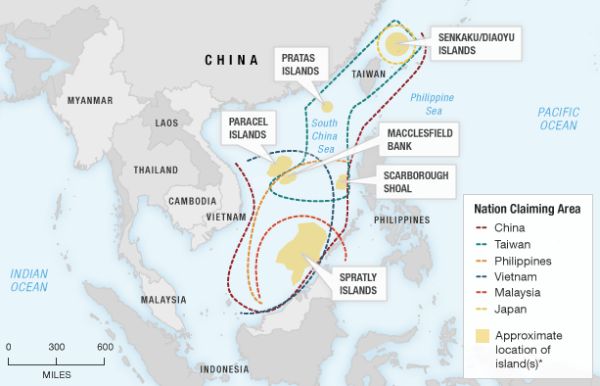 South and East China Sea Disputes