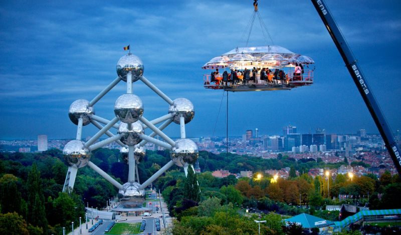 Dinner In The Sky, Belgium