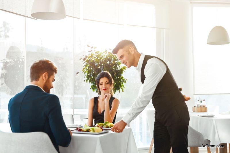  restaurant staff is familiar with your face