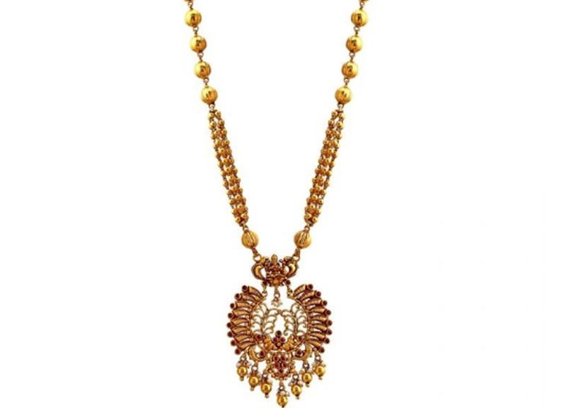 designs of gold necklace