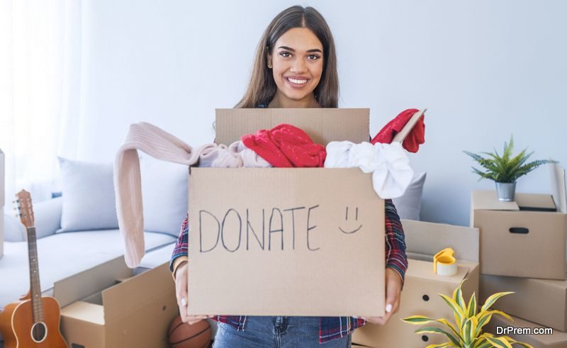 Organize Your Stuff for Donation Before Moving