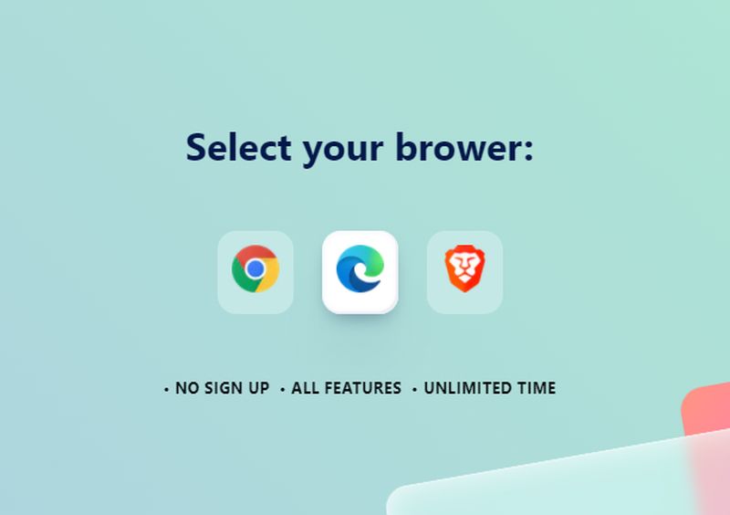browser selection
